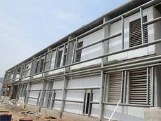 Prefabricated Air Washer Unit Installation at Arvind - Santej